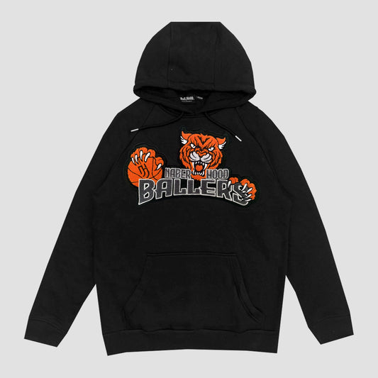 Naberhood Ballers Chenille Hoodie - Black