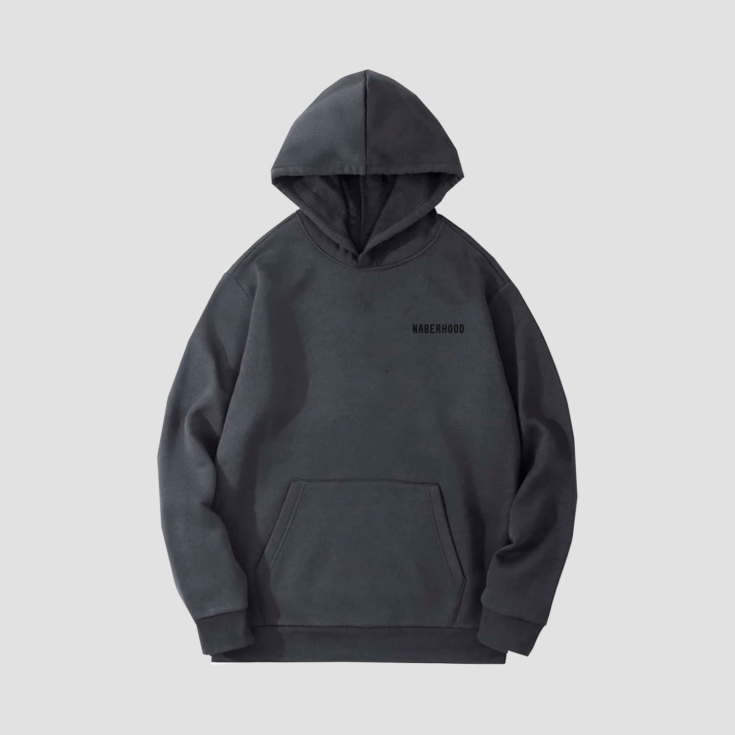 Neutral Hoodie - Charcoal Grey – NABERHOOD